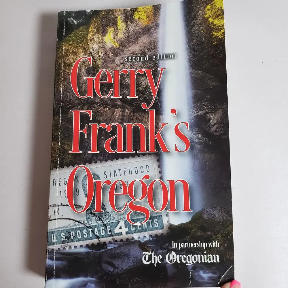 Gerry Frank's Oregon 2nd Edition Travel‎ Guide Book Restauraunts Tourism Visitor